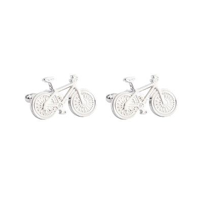 Fashion and Creative Bicycle Shaped Cufflinks