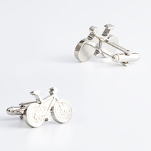 Load image into Gallery viewer, Fashion and Creative Bicycle Shaped Cufflinks