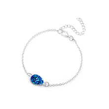 Load image into Gallery viewer, Fashion and Simple Blue Water Drop-shaped Geometric Bracelet