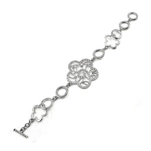 Load image into Gallery viewer, Elegant Bracelet with Silver Austrian Element Crystal