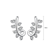 Load image into Gallery viewer, Fashion Personality Pattern Earrings with White Cubic Zircon - Glamorousky