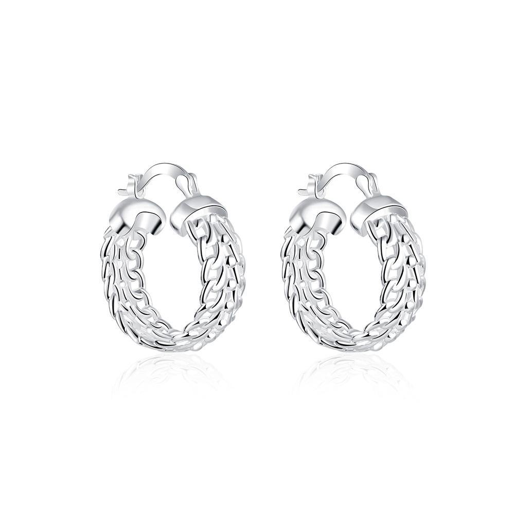 Classic Fashion Hollow Geometric Round Earrings - Glamorousky