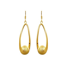 Load image into Gallery viewer, Fashion Simple Plated Gold Ball Earrings - Glamorousky