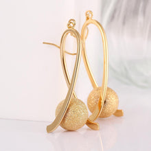 Load image into Gallery viewer, Fashion Simple Plated Gold Ball Earrings - Glamorousky