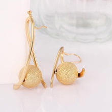 Load image into Gallery viewer, Fashion Simple Plated Gold Ball Earrings - Glamorousky