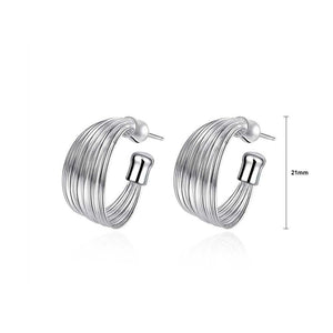 Fashion Simple Geometric Earrings - Glamorousky