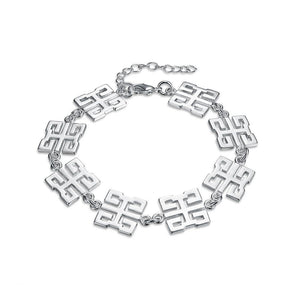 Fashion Simple Geometric Pattern Bracelet - Glamorousky