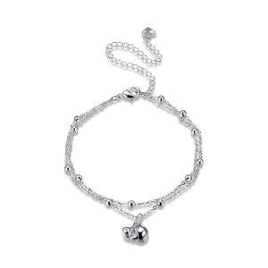 Fashion Simple Skull Anklet - Glamorousky