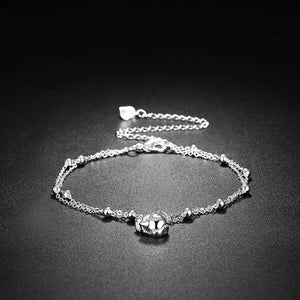 Fashion Simple Skull Anklet - Glamorousky