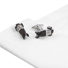 Load image into Gallery viewer, Fashion Personality Gray Sports Car Cufflinks