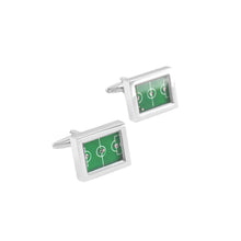 Load image into Gallery viewer, Fashion Creative Football Field Cufflinks