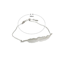 Load image into Gallery viewer, 925 Sterling Silver Fashion Simple Leaf Bracelet