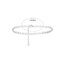 Load image into Gallery viewer, 925 Sterling Silver Fashion Simple Disc Geometric Anklet